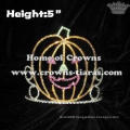 Pumpkin Halloween Crowns with God Crystal Rhinestone
